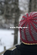 Cabled Columns Hat by Stephen West