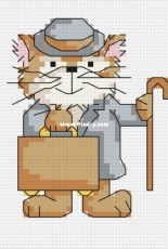 City Cat by Durene Jones