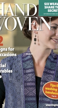 Handwoven - Issue 161 - September/October 2012