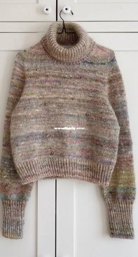 Terrazzo Sweater  by PetiteKnit - Mette Wendelboe Okkels - English