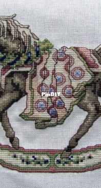 Rocking Horses - Misty by Teresa Wentzler Just Cross Stitch PCS