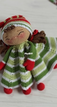 Toys By Valerie - Valerie Burova - Elf Girl Baby Lovey