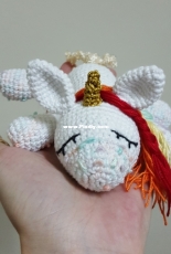 Amigurumi Sleeping Unicorn