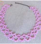 DMC-Leutenegger-Tatting-Choker Necklace-Free Pattern