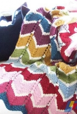 Ziggy Lapghan Blanket/Throw by Megan Delorme-English-Free