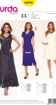 Burda Style - 6894 - Dress