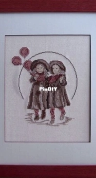 Oehlenschlager Design OOE - 12240-12241 Two Girls in Sepia XSD-PAT