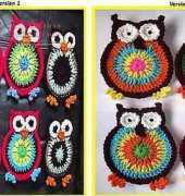 Hooty Owl Coasters by Sally Mae