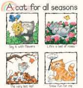 Heritage Crafts - Cats Rule CRCS910 A Cat for All Seasons by Peter Underhill