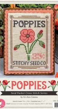 It's Sew Emma ISE-4078 Poppies - xsd