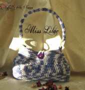 Crocheted purse