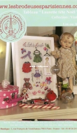 Les Brodeuses Parisiennes LBP - Tableau Laurette fete Noel XSD