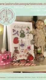 Les Brodeuses Parisiennes LBP - Tableau Laurette fete Noel XSD