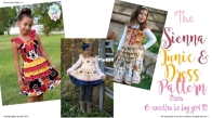 Ellie and Mac - The Sienna Tunic and Dress - Sizes 6 Months - 12 Years