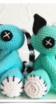 Gnarwhal Crochet - Julie van der Staak - Punk Doll