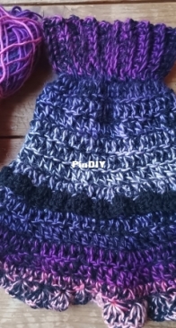First leg warmer finished