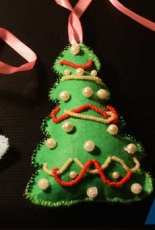 Felting Christmas Ornaments
