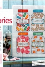 Sweet Memories - Sweetie Sampler by Lucie Heaton from The World of Cross Stitching TWOCS 185 PCS