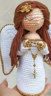 JuRibeiroCrochet - Ju Ribeiro - Juscelia de Fátima Ribeiro - Angel Liz - Anjinha Liz - Portuguese
