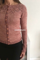 Nigella lace cardigan by Anne B Hanssen