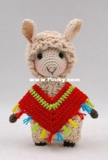 Little Bichons - Marlene Hurtrait - Pedro the mini Llama