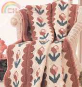 Christine Grazioso-Moody - Tulip Patch Afghan - Free