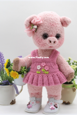Pig Masha - Tatyana Belousova - knitting pattern - russian