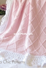 Pattern 63 - Paris Baby Blanket by Kyoko - Cali Chic