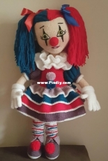 The Crochet Crazy Crew -  Tracey Denise - Clara the Clown