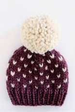 Little Hearts Fair Isle Hat by Destiny Meyer