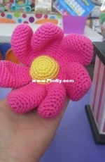 Amigurumi flower