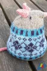 Clare Hutchinson - Wee country Yarns - Harold Fatmus fair isle mouse - free