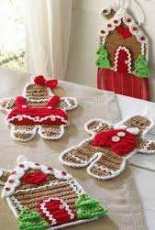 Maggies Crochet - Donna Collinsworth- PB008 -  GingerBread  kitchen Set