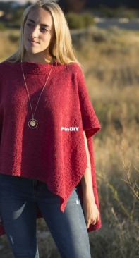 Wearever Poncho by Bonnie Dean-Free