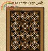 The Buggy Barn-Down to Earth Star Quilt-Free Pattern