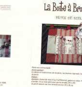 a boite a broder - Patch du Noel