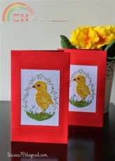 Easter card - finish