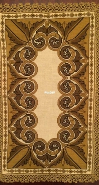 Cross stitch  table mate