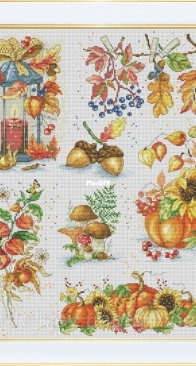 М-0294 Autumn Sampler by VDV