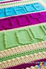 Pattern Paradise - Maria Bittner - Peace Joy and Love Throw - Free