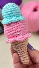 Atelie Pingouin - Josi Sena - Bubbaloo Ice cream -  Sorvete Bubbaloo - Portuguese - Free