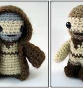 Lucy Ravenscar - Star Wars Mini Amigurumi Obi-Wan Kenobi