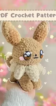 jennyplushies - Eevee Eeveelution Pokemon Inspired Crochet