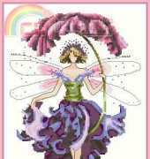 Nora Corbett Spring Garden Party Collection for Pixie Couture NC132 Pansy XSD