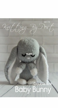 Knitting By Post KBP-178 Double Knit Baby Bunny