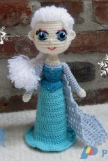 Crochet Cute Dolls -  Carola Kaiser -  Elsa from Frozen