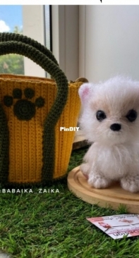 Cute Dream Toys Design - Babaika zaika - Alexandra Razinkova - Александа Разинкова - Spitz - Шпиц - Russian