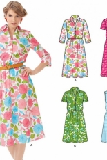 New Look 6180 women dresses multisize sewing pattern set
