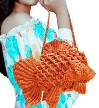 Plays Well With Yarns - Ann Garland - Goldfish Purse