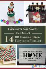 Christmas Gift Guide: 14 DIY Christmas Gifts for Everyone on Your List